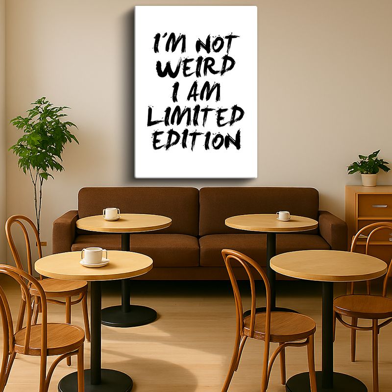 Tipgrafik Kanvas Tablo 23