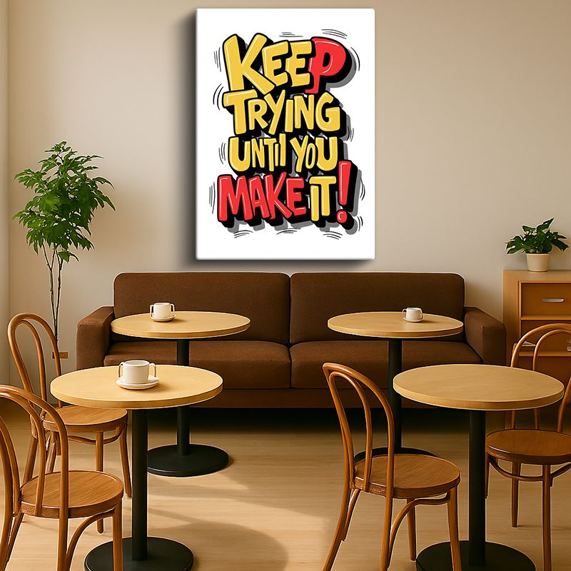 Tipgrafik Kanvas Tablo 28