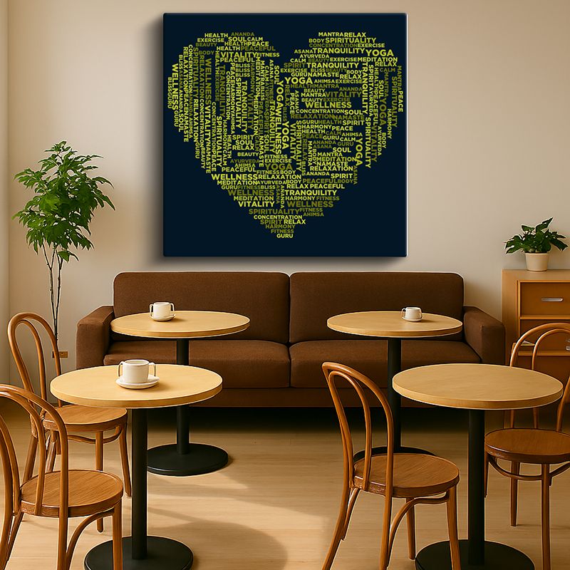 Tipgrafik Kanvas Tablo 51