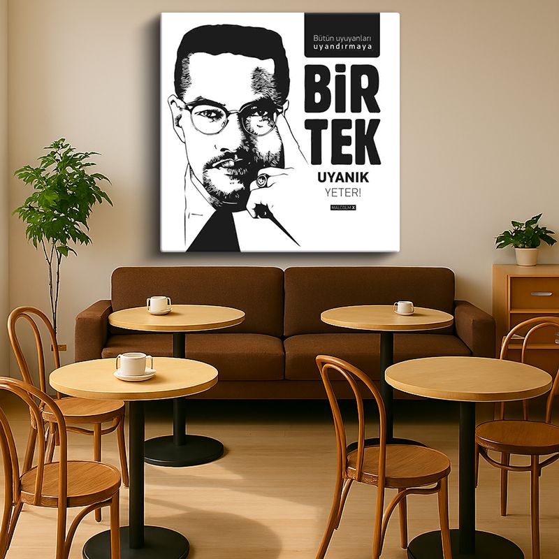 Tipgrafik Kanvas Tablo 53