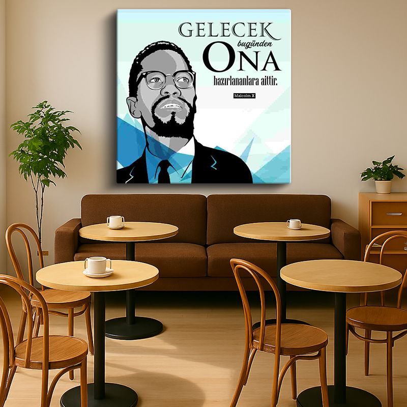 Tipgrafik Kanvas Tablo 54