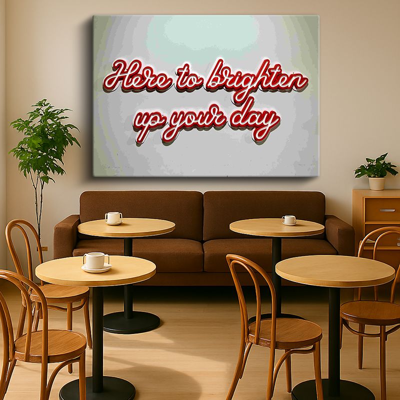 Tipgrafik Kanvas Tablo 72