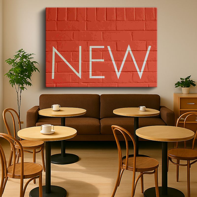 Tipgrafik Kanvas Tablo 78