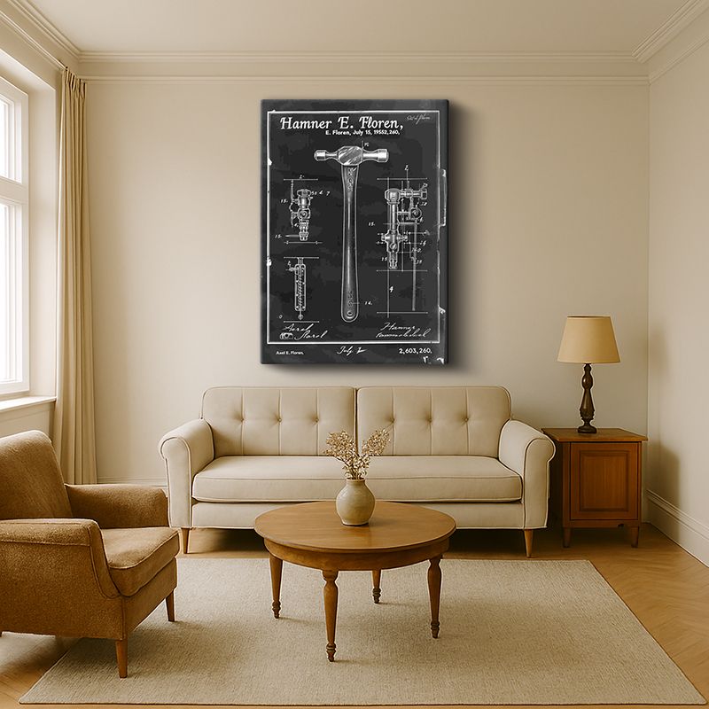 Vintage Kanvas Tablo 11