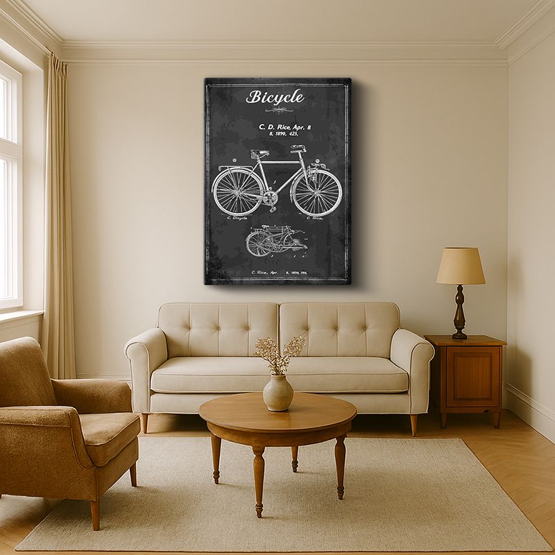 Vintage Kanvas Tablo 12