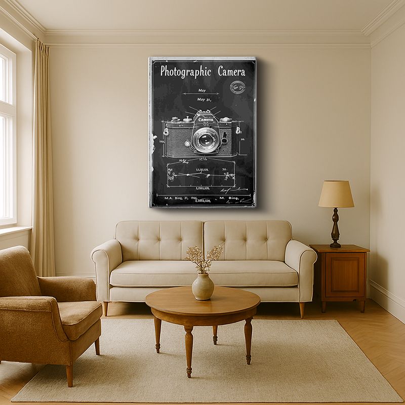 Vintage Kanvas Tablo 60