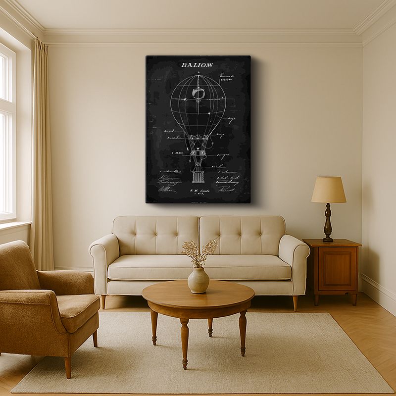 Vintage Kanvas Tablo 90