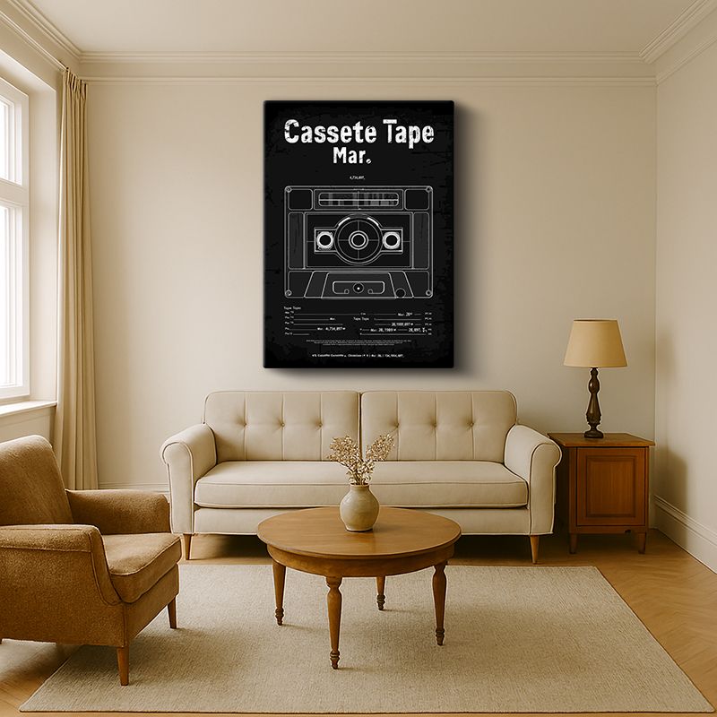 Vintage Kanvas Tablo 101