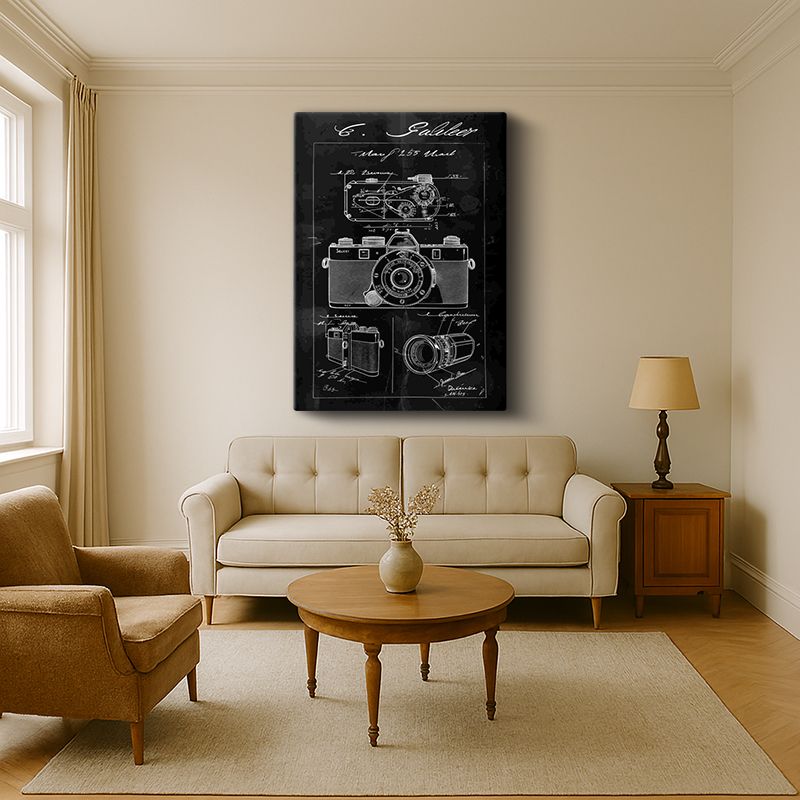 Vintage Kanvas Tablo 110