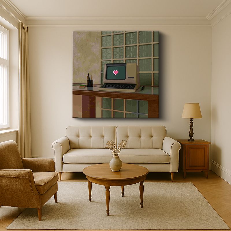 Vintage Kanvas Tablo 120