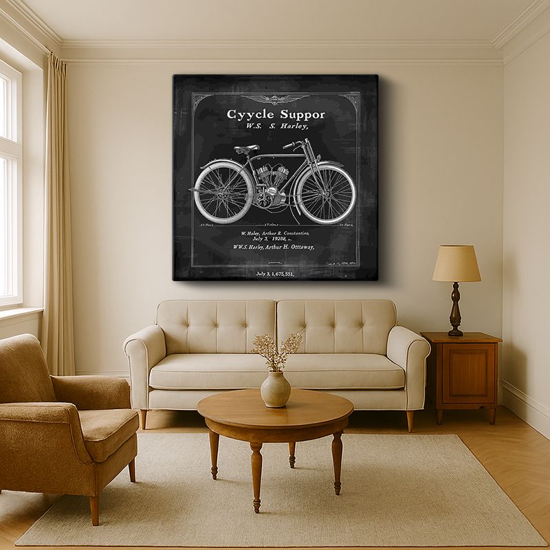 Vintage Kanvas Tablo 122