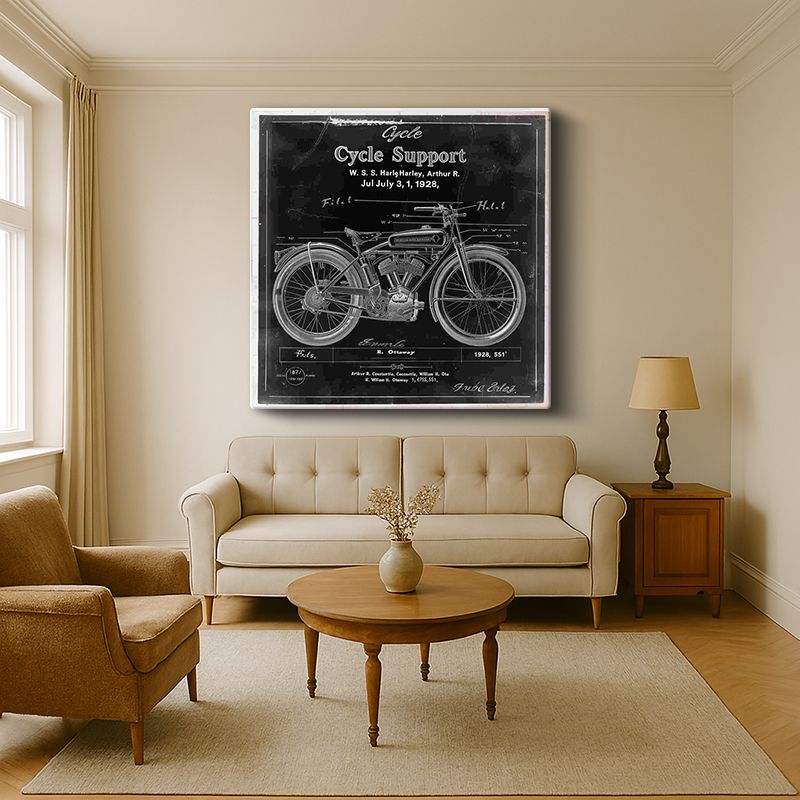 Vintage Kanvas Tablo 124