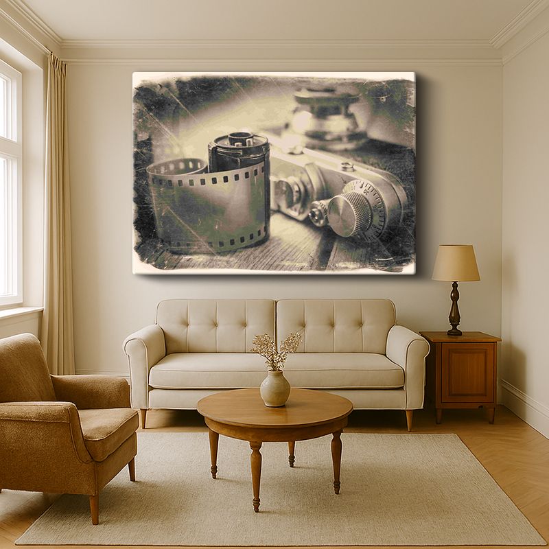 Vintage Kanvas Tablo 125