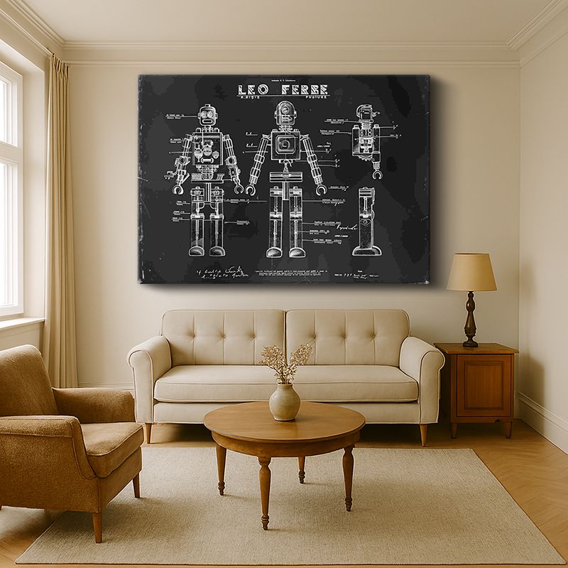 Vintage Kanvas Tablo 147