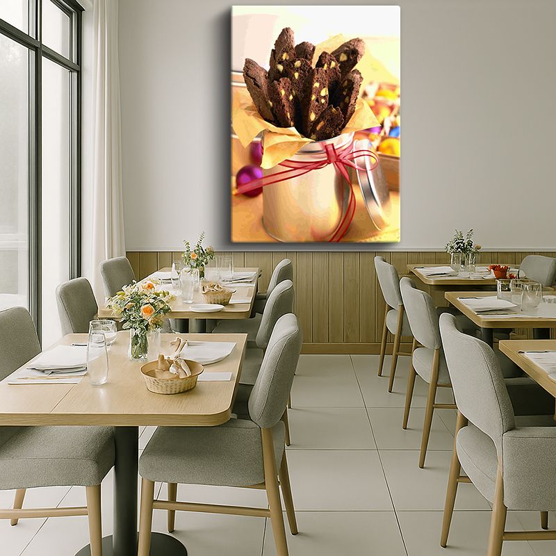 Yiyecek & İçecek Kanvas Tablo 9