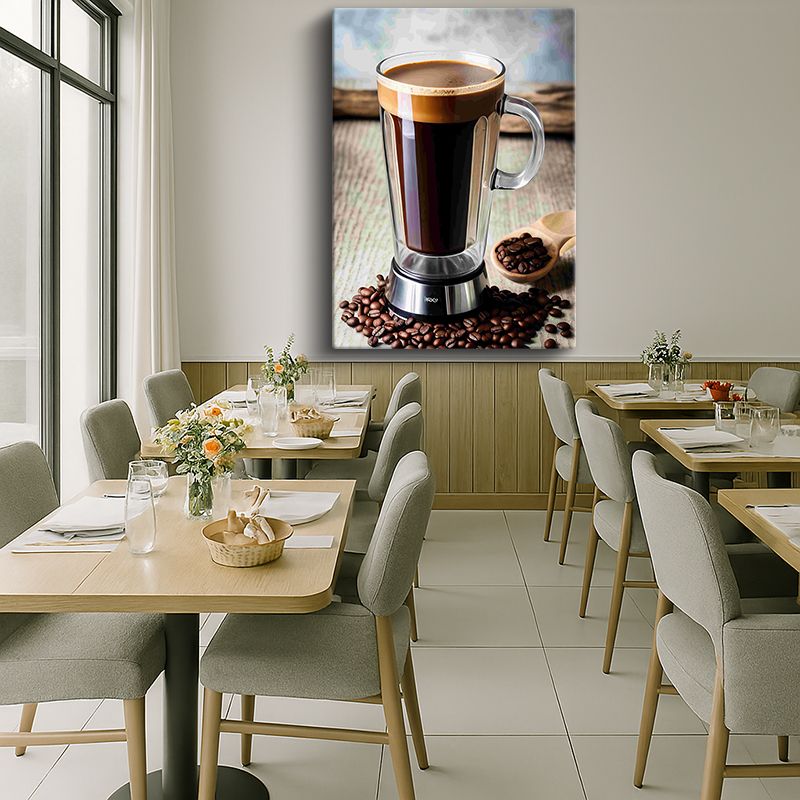 Yiyecek & İçecek Kanvas Tablo 12