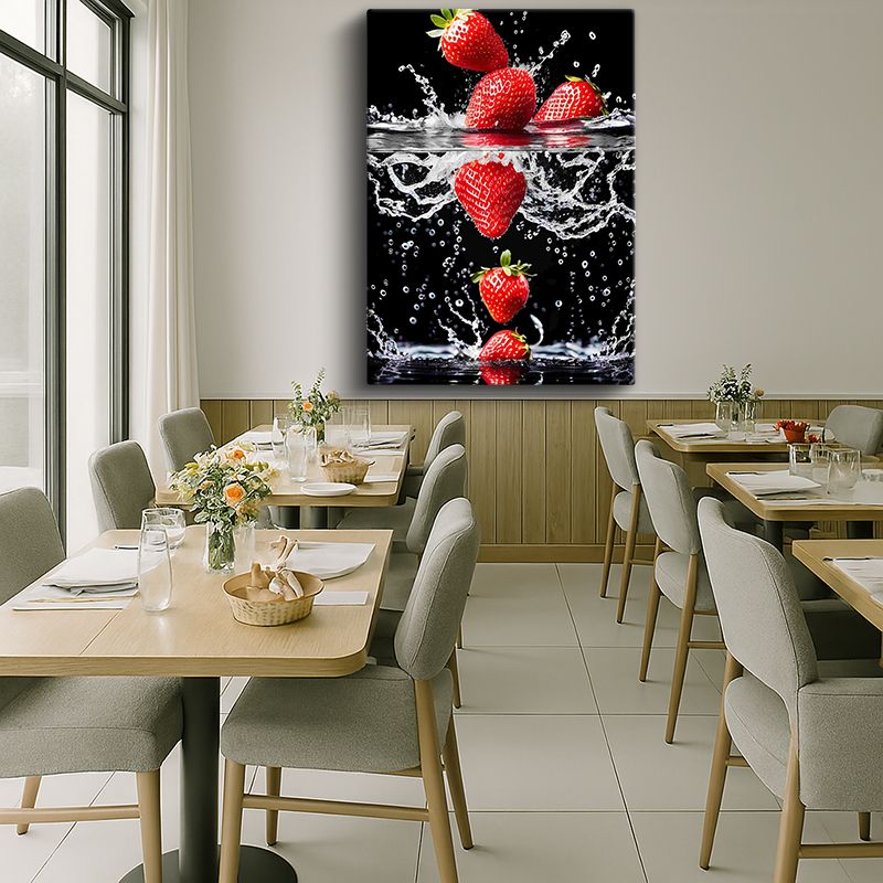 Yiyecek & İçecek Kanvas Tablo 15