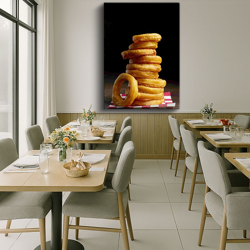 Yiyecek & İçecek Kanvas Tablo 20