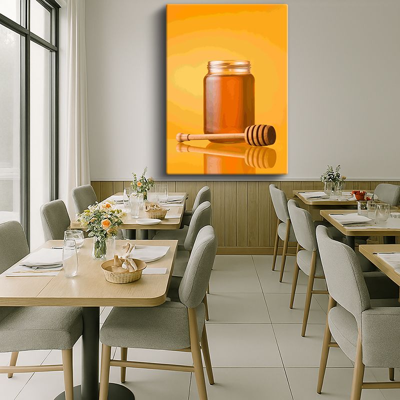 Yiyecek & İçecek Kanvas Tablo 32