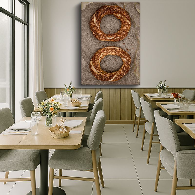 Yiyecek & İçecek Kanvas Tablo 44