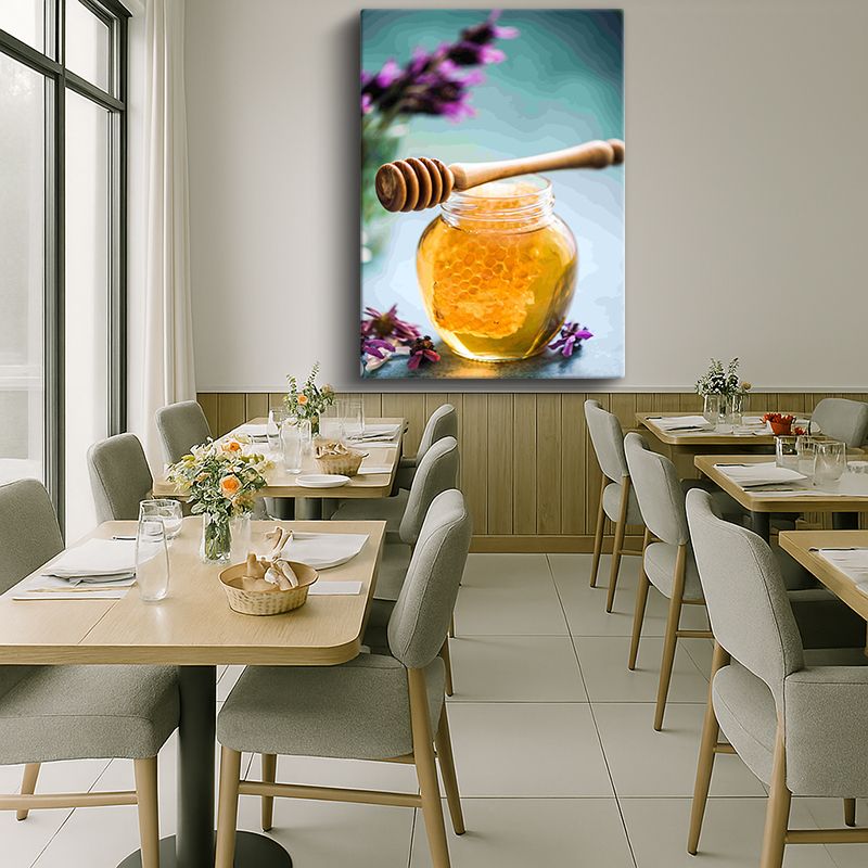 Yiyecek & İçecek Kanvas Tablo 49