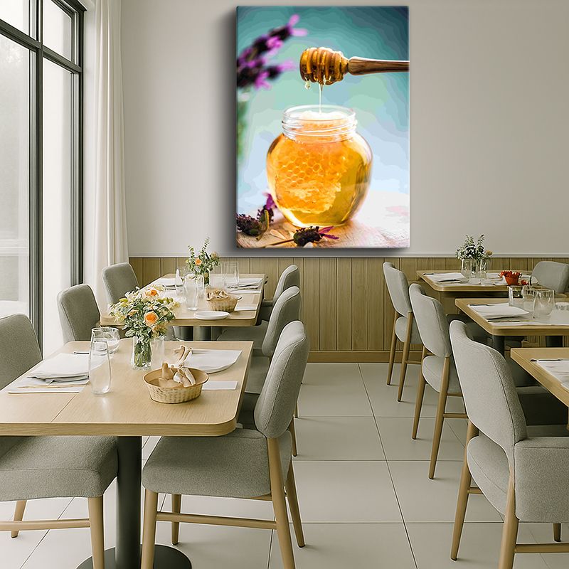 Yiyecek & İçecek Kanvas Tablo 51