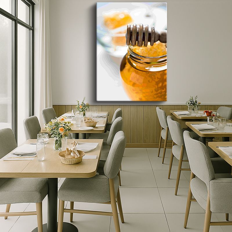 Yiyecek & İçecek Kanvas Tablo 52