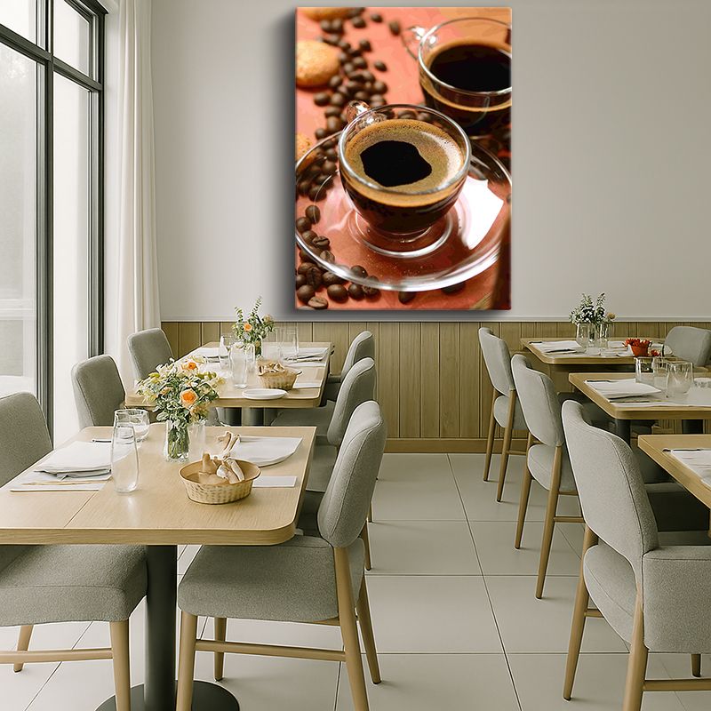 Yiyecek & İçecek Kanvas Tablo 54