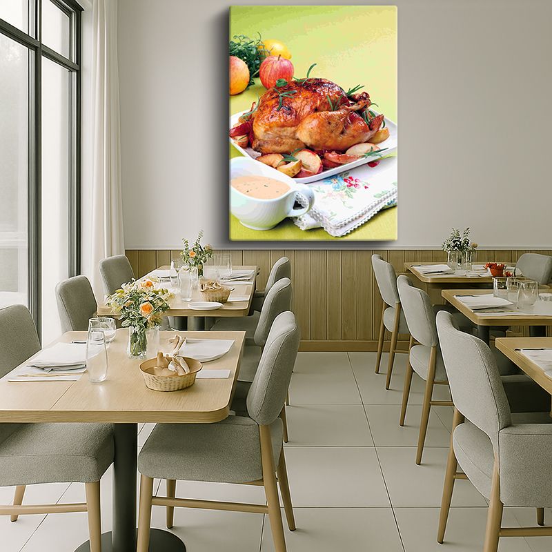 Yiyecek & İçecek Kanvas Tablo 59