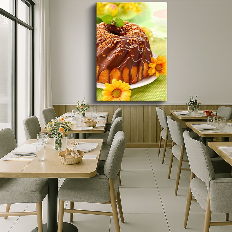 Yiyecek & İçecek Kanvas Tablo 62