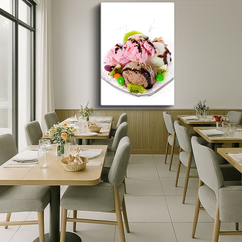 Yiyecek & İçecek Kanvas Tablo 64