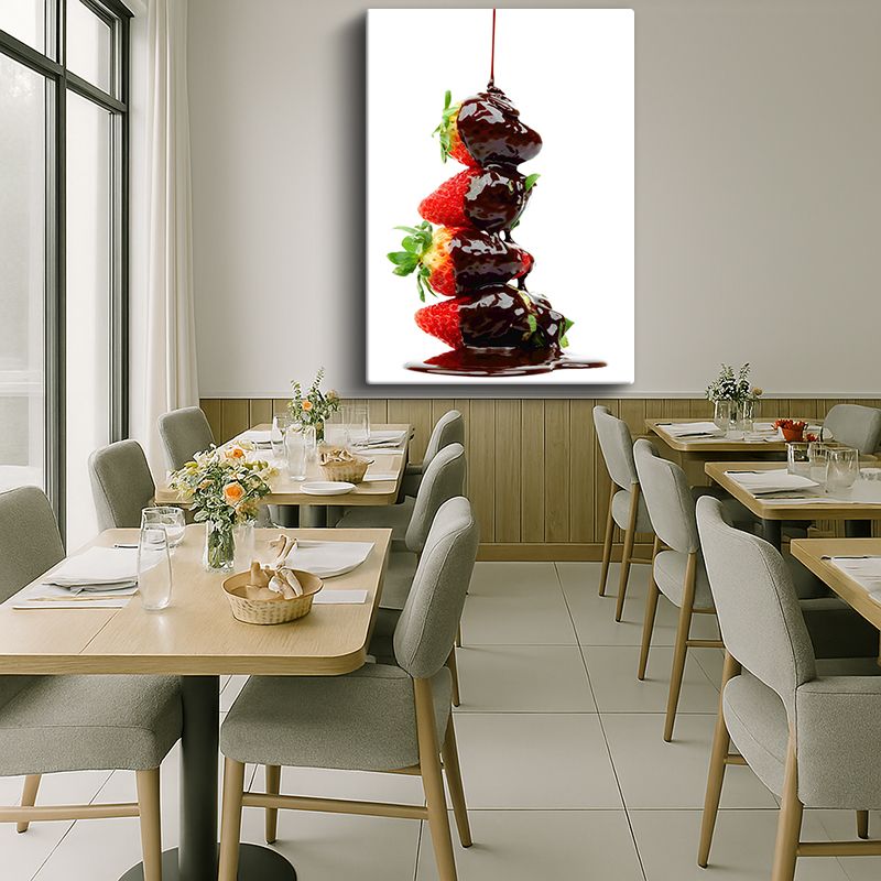 Yiyecek & İçecek Kanvas Tablo 66