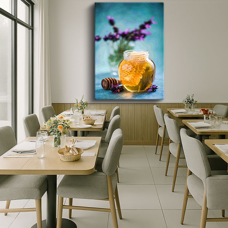 Yiyecek & İçecek Kanvas Tablo 77