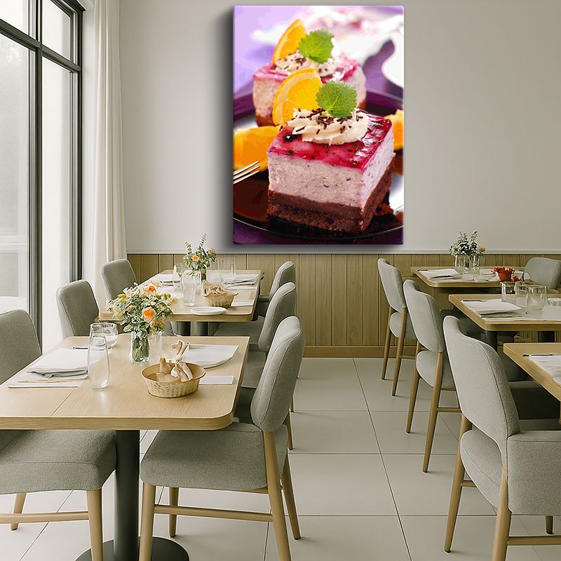 Yiyecek & İçecek Kanvas Tablo 81