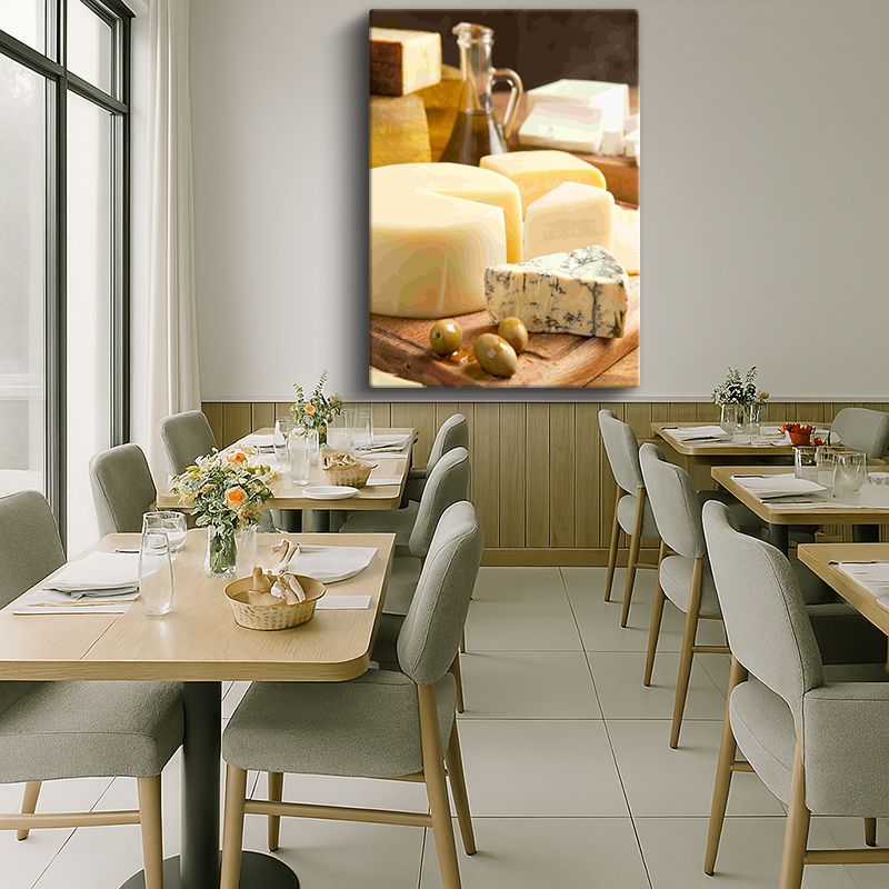 Yiyecek & İçecek Kanvas Tablo 87