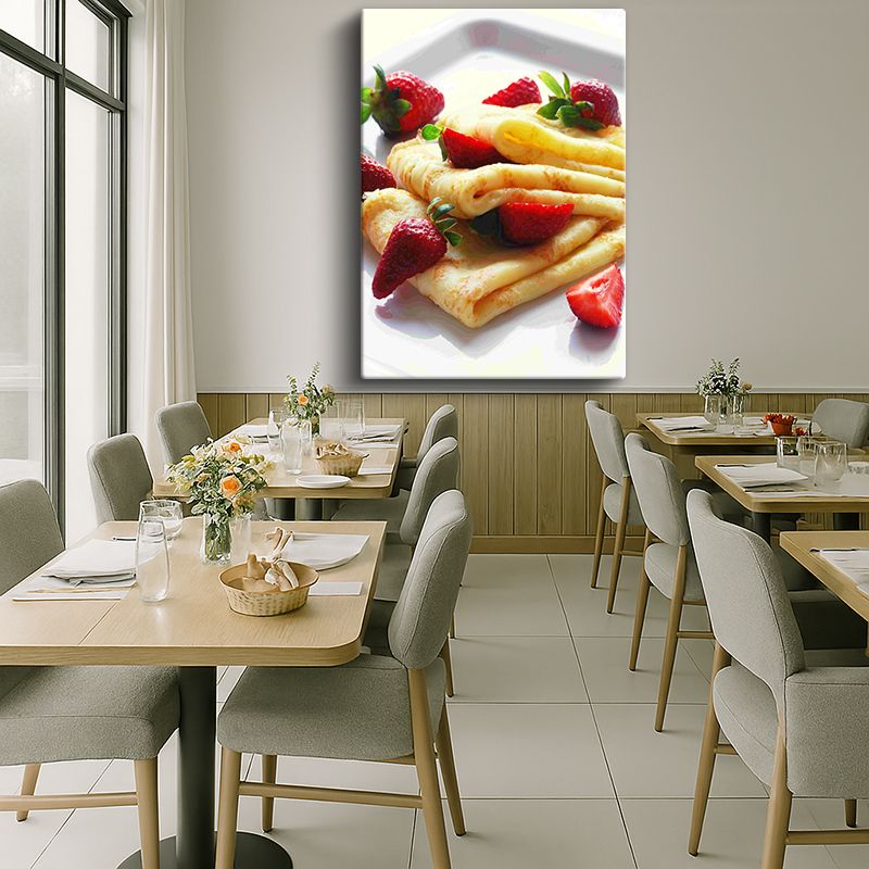 Yiyecek & İçecek Kanvas Tablo 90