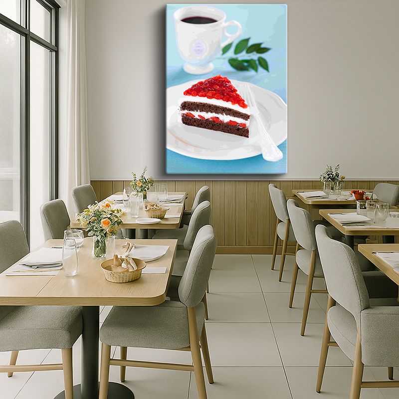 Yiyecek & İçecek Kanvas Tablo 103