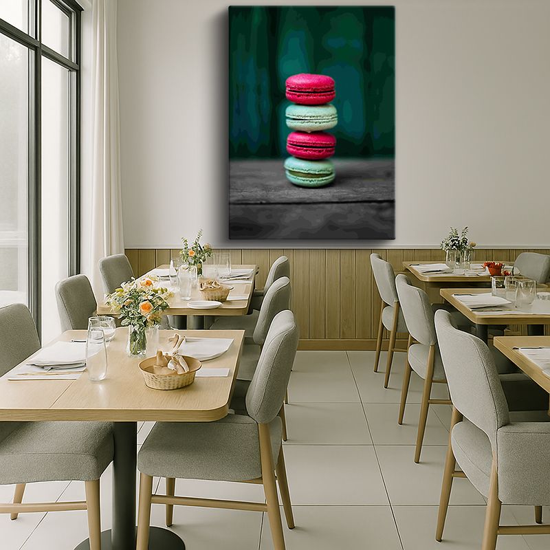 Yiyecek & İçecek Kanvas Tablo 107