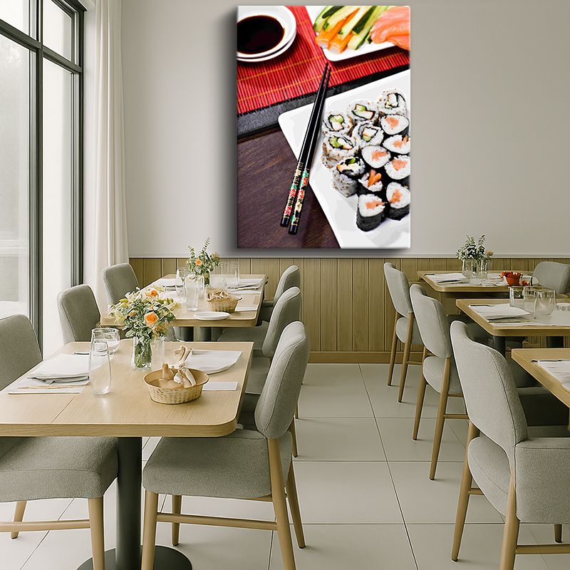 Yiyecek & İçecek Kanvas Tablo 109