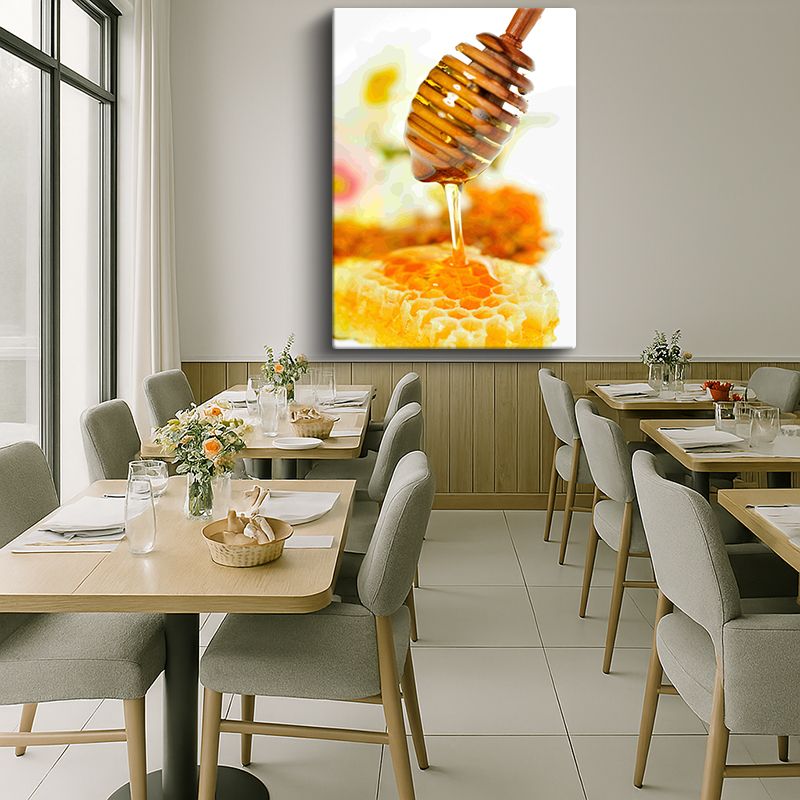 Yiyecek & İçecek Kanvas Tablo 111