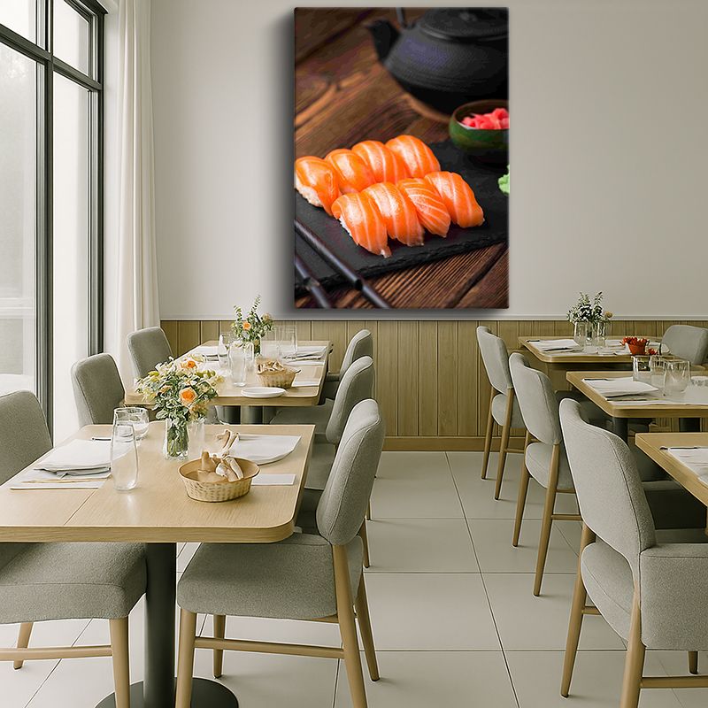 Yiyecek & İçecek Kanvas Tablo 113