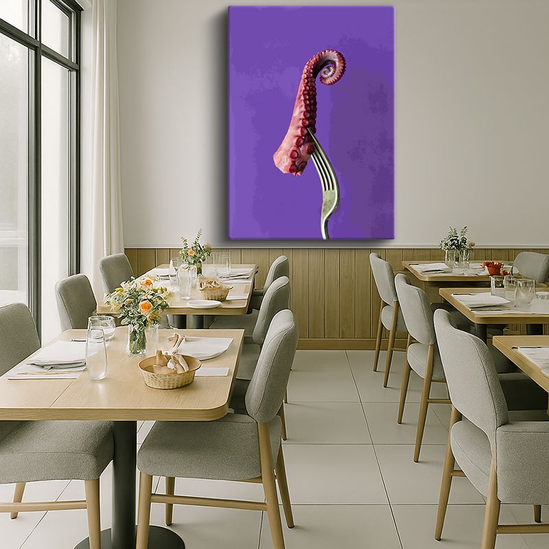 Yiyecek & İçecek Kanvas Tablo 114