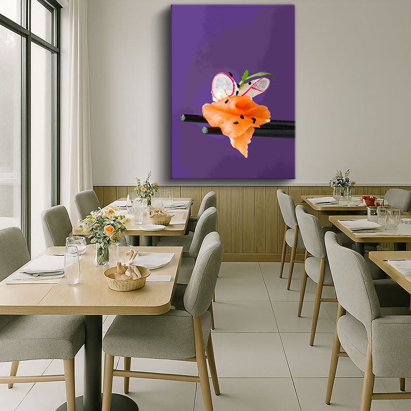 Yiyecek & İçecek Kanvas Tablo 119