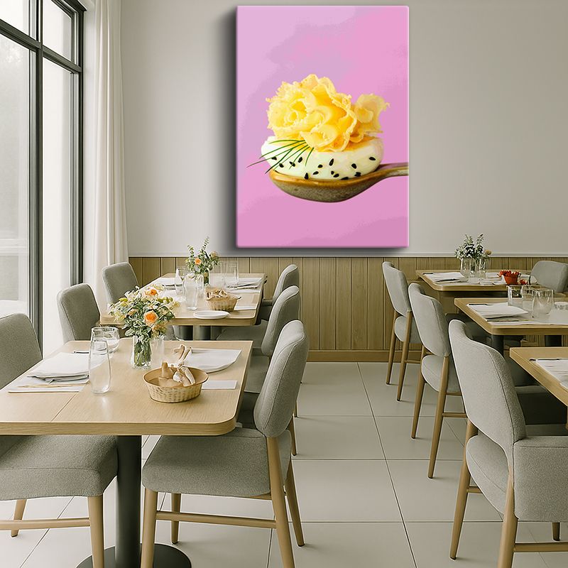 Yiyecek & İçecek Kanvas Tablo 120