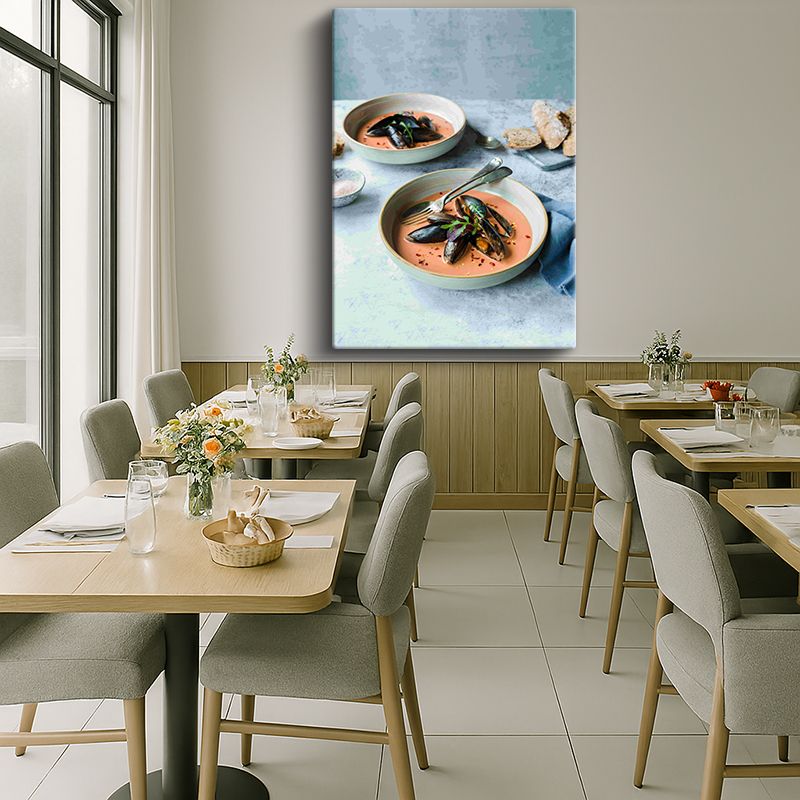 Yiyecek & İçecek Kanvas Tablo 121