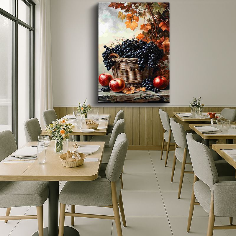 Yiyecek & İçecek Kanvas Tablo 122