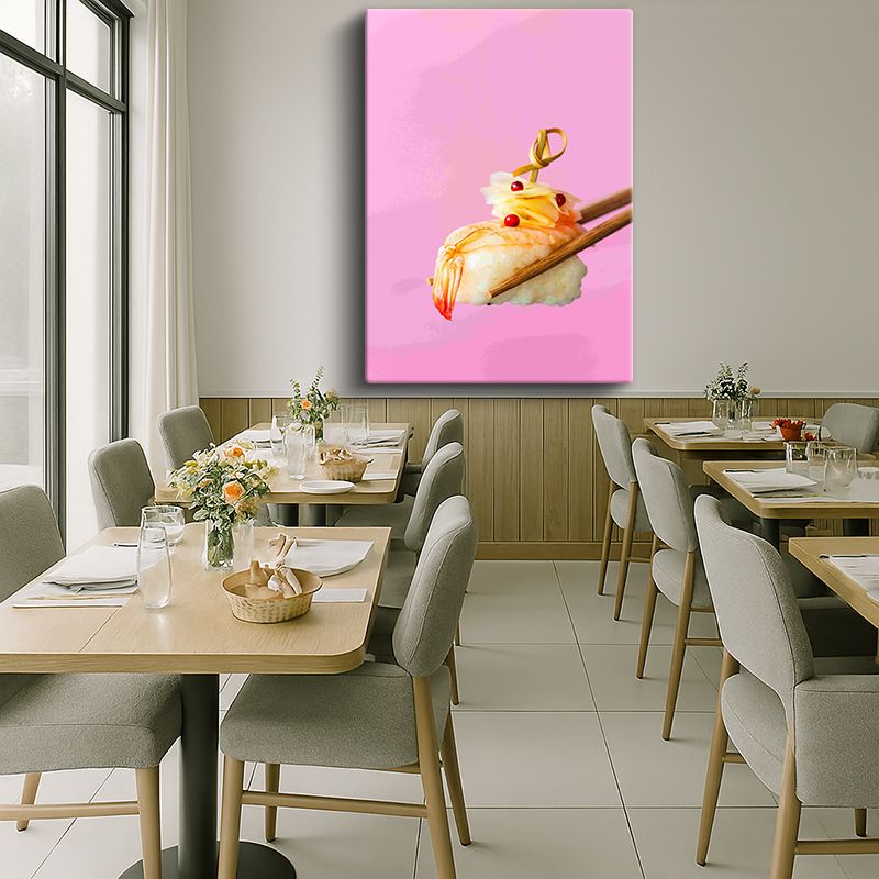 Yiyecek & İçecek Kanvas Tablo 125