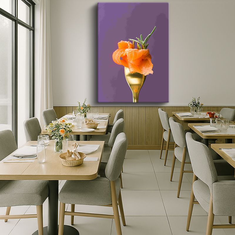 Yiyecek & İçecek Kanvas Tablo 127