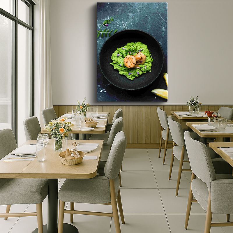 Yiyecek & İçecek Kanvas Tablo 134