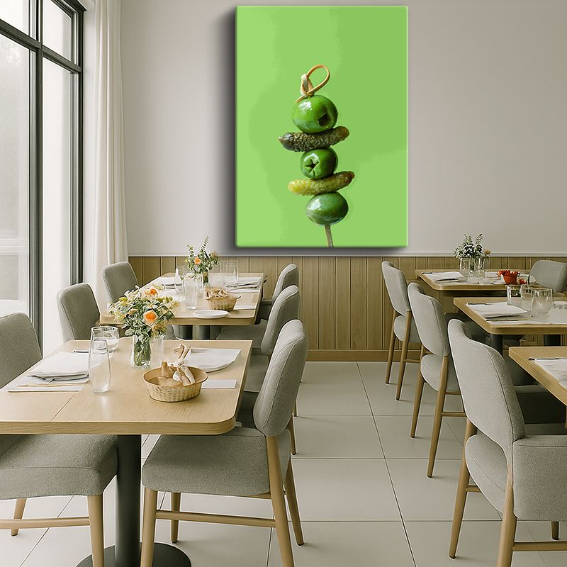 Yiyecek & İçecek Kanvas Tablo 137